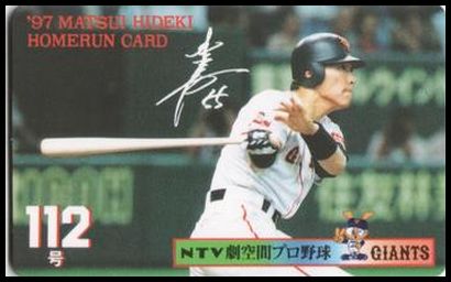 112 Hideki Matsui